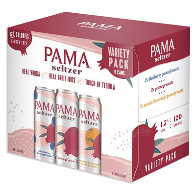 PAMA Seltzer Variety 6pk - Main Street Liquor