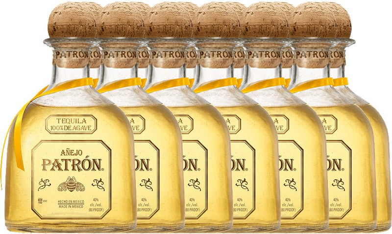 Patron Tequila Anejo 100ml 12pk - Main Street Liquor