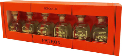 PATRON TEQUILA REPOSADO 50ML 6PK - Main Street Liquor