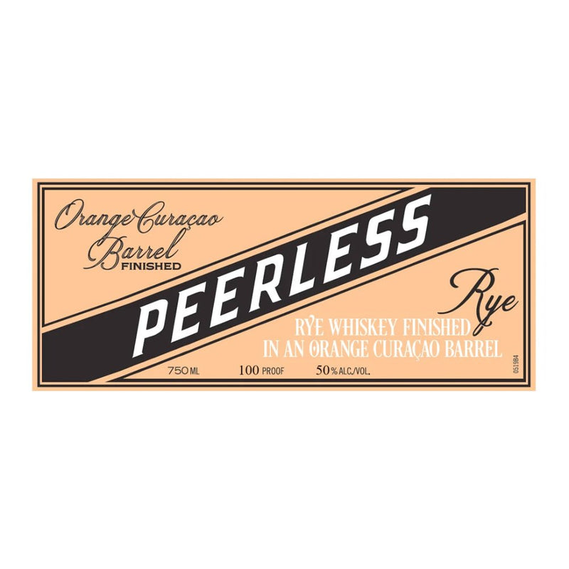 Peerless Rye Finished In An Orange Curacao Barrel - Main Street Liquor