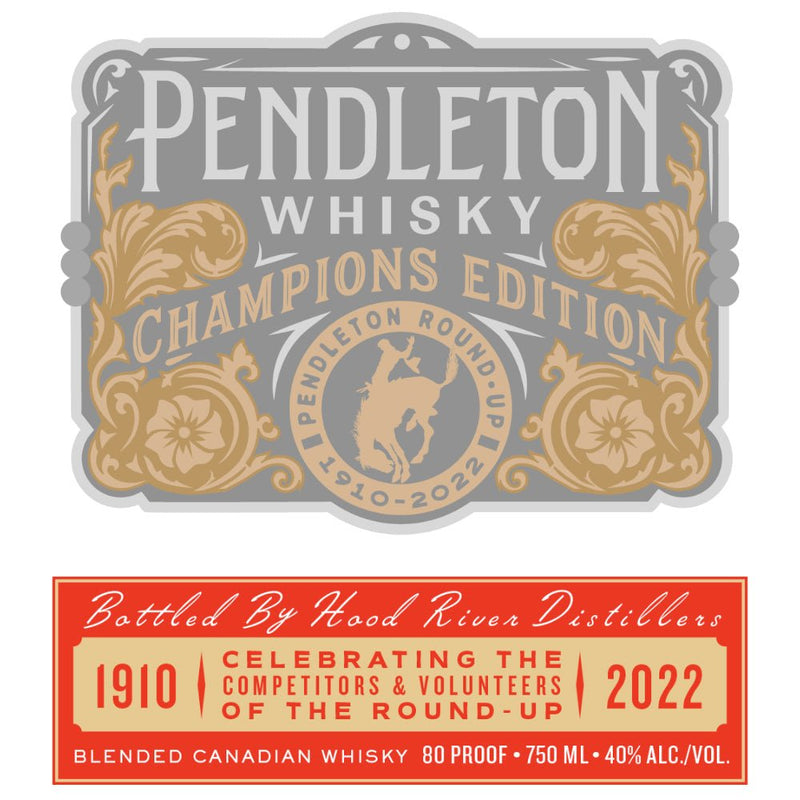 Pendleton Champions Edition 2022 - Main Street Liquor