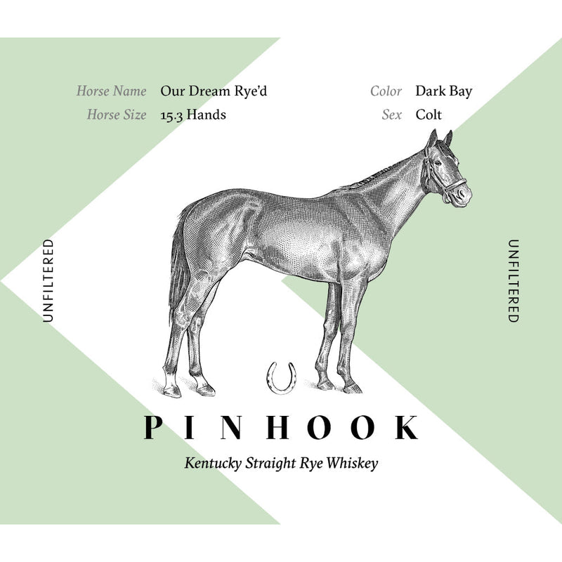 Pinhook Our Dream Rye’d Kentucky Straight Rye 2023 Release - Main Street Liquor