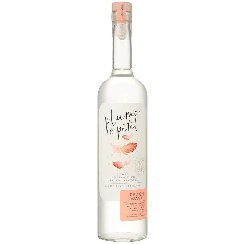Plume & Petal Peach Wave Vodka - Main Street Liquor