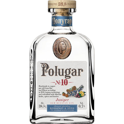 Polugar No.10 Juniper Vodka - Main Street Liquor