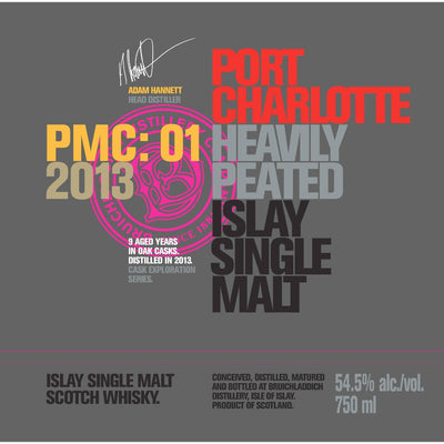 Port Charlotte Heavily Peated PMC: 01 2013 - Main Street Liquor