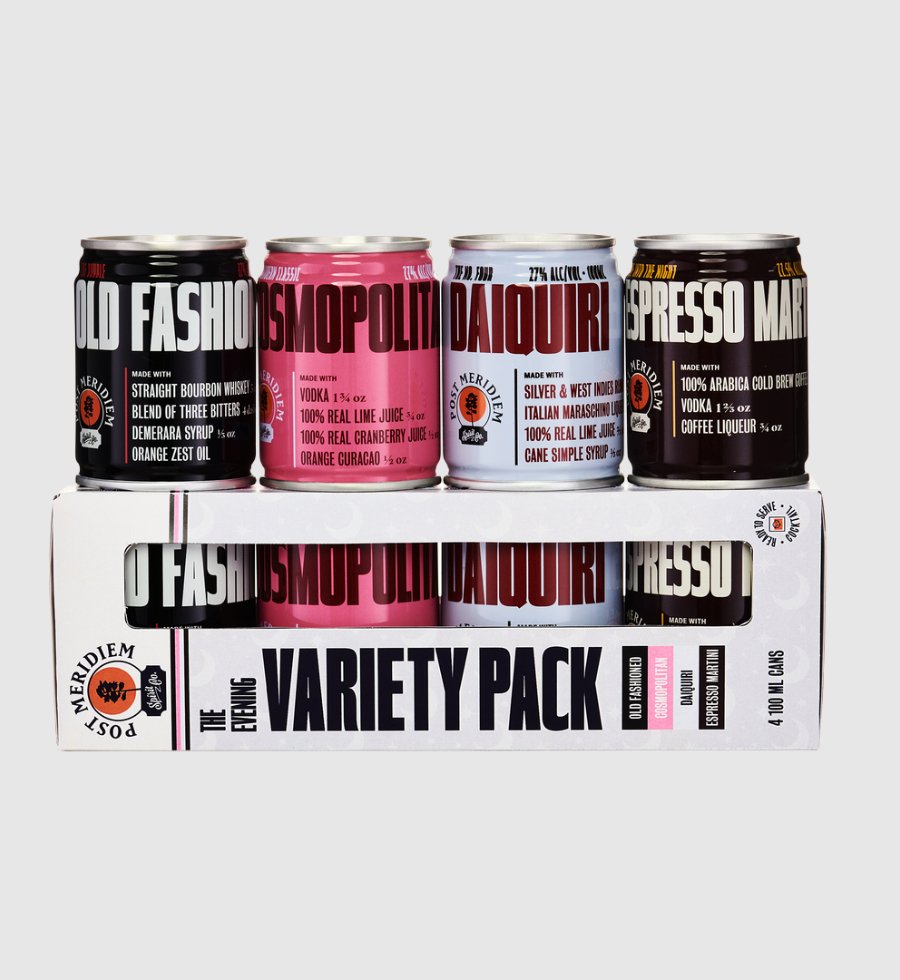 Buy Post Meridiem The Evening Variety Pack - 4pk® Online | Canned ...