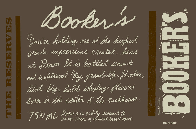 Booker’s The Reserves 2025 Kentucky Straight Bourbon Whiskey Finished in Tequila Barrels - Main Street Liquor