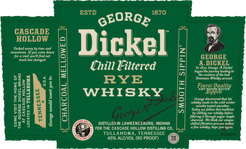 George Dickel Rye Whisky George Dickel