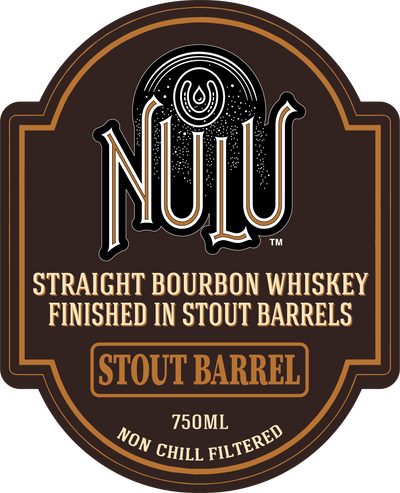 Nulu Stout Barrel Finished Straight Bourbon Whiskey Barrel S499 6 Years Aged Nulu