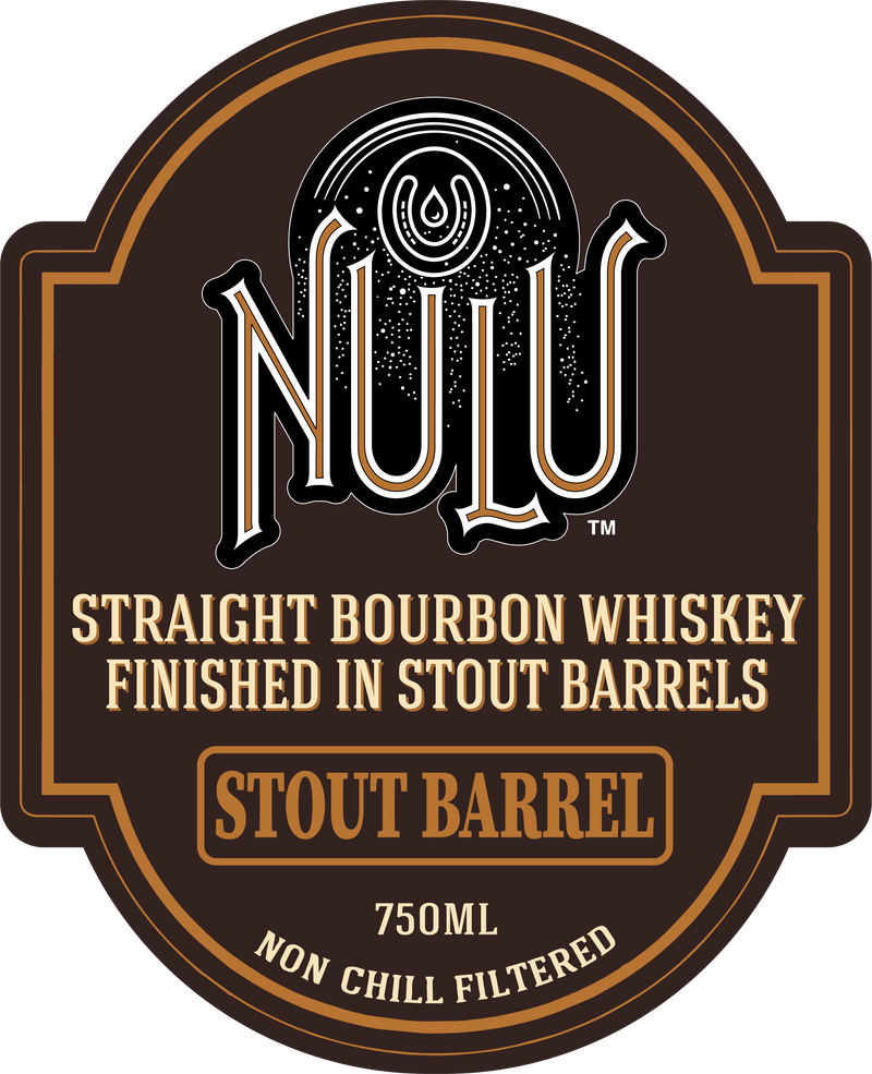 Nulu Stout Barrel Finished Straight Bourbon Whiskey Barrel S499 6 Years Aged Nulu