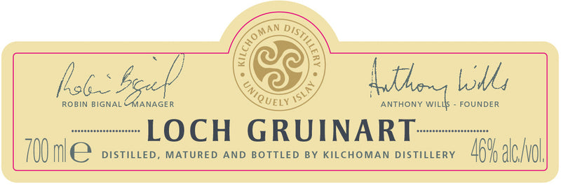 Kilchoman Loch Gruinart Islay Single Malt Scotch Whisky 700ml Kilchoman