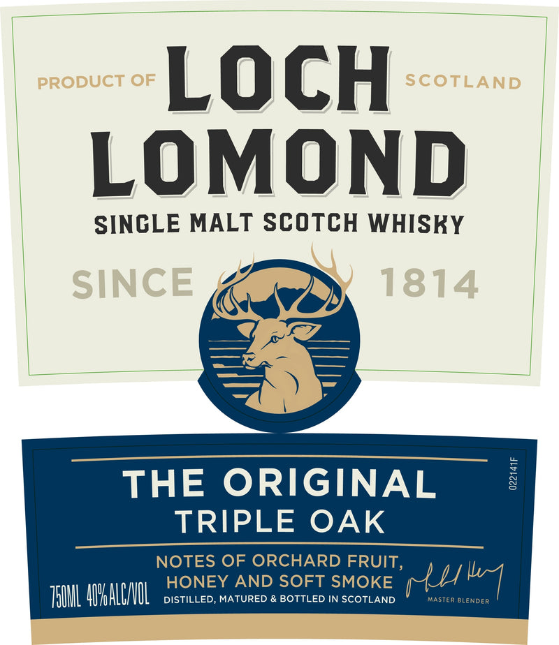 Loch Lomond The Original Triple Oak Single Malt Scotch Whisky 750ml Loch Lomond