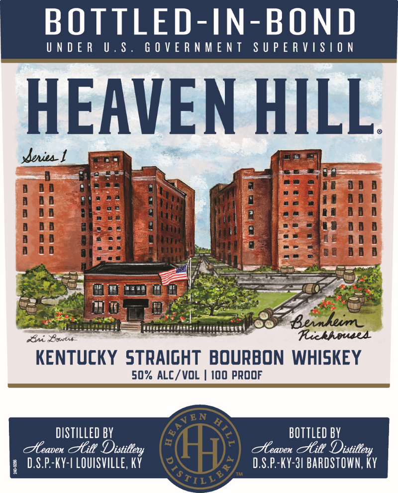 Heaven Hill Bottled-in-Bond Artist Series Collection 750mL Heaven Hill Distillery