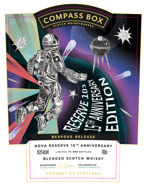 Buy Compass Box Nova Reserve 15th Anniversary Blended Scotch