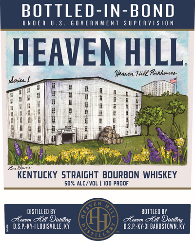 Heaven Hill Bottled-in-Bond Artist Series Collection 750mL Heaven Hill Distillery