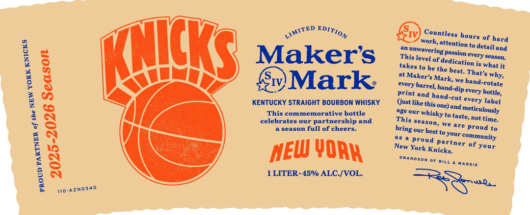 Buy Maker's Mark New York Knicks 2025-2026 Season Limited Edition