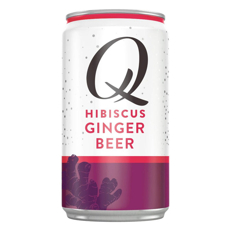 Q Hibiscus Ginger Beer by Joel McHale 4pk - Main Street Liquor