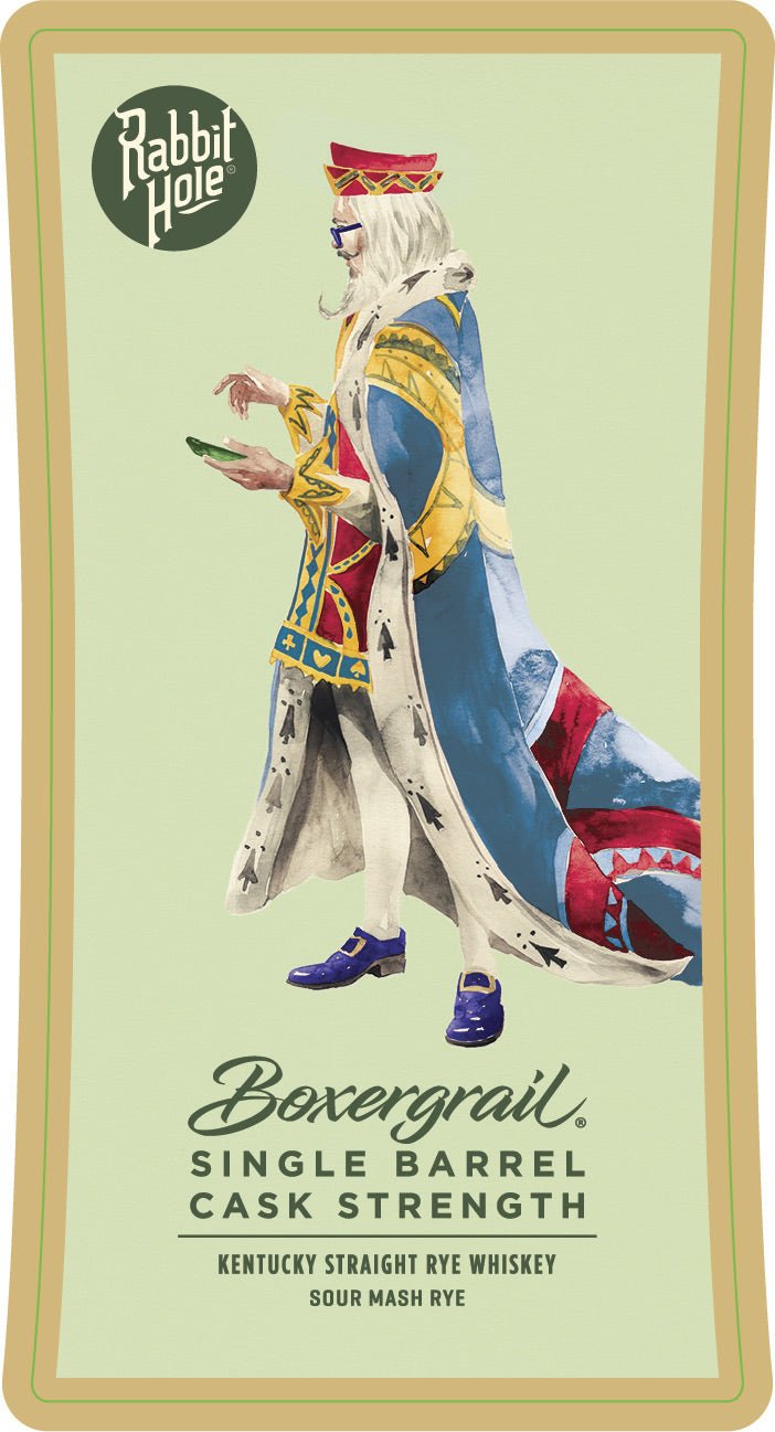 Buy Rabbit Hole Boxergrail Single Barrel Cask Strength Rye Whiskey ...