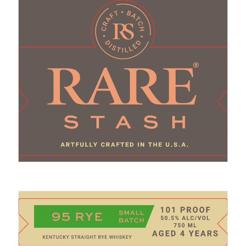 Rare Stash 95 Rye by Dustin Poirier - Main Street Liquor