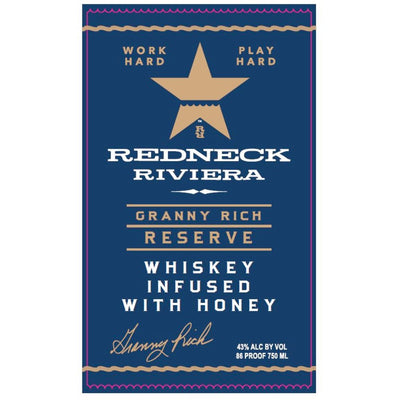Redneck Riviera Granny Rich Reserve Honey Infused - Main Street Liquor
