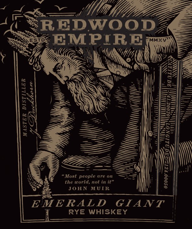 Redwood Empire Emerald Giant Cask Strength Rye Whiskey - Main Street Liquor