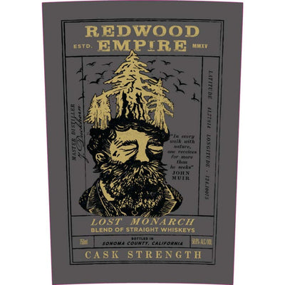 Redwood Empire Lost Monarch Cask Strength Blended Whiskey - Main Street Liquor