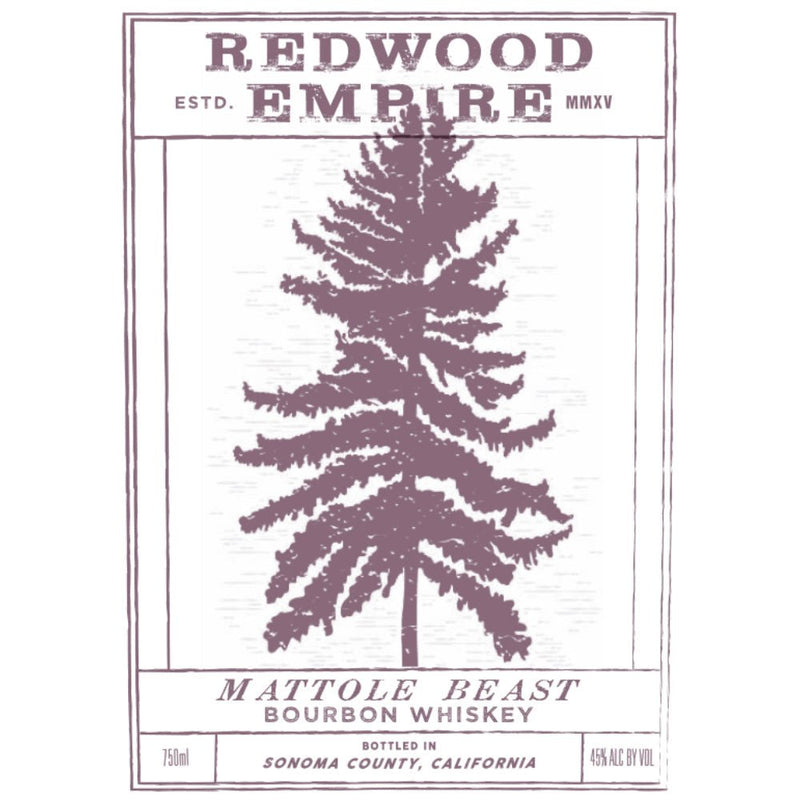 Redwood Empire M Attole Beast Bourbon - Main Street Liquor