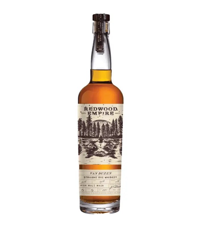 Redwood Empire Van Duzen Straight Rye Whiskey - Main Street Liquor