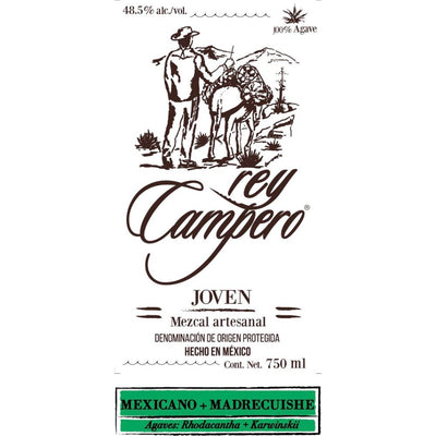 Rey Campero Mexicano + Madrecuishe Mezcal - Main Street Liquor