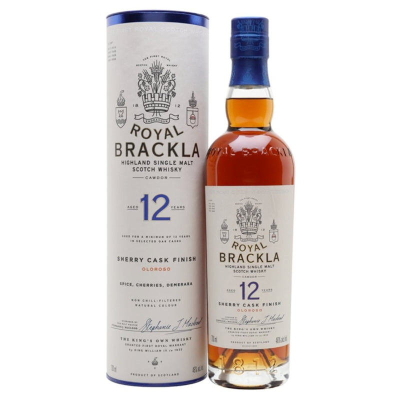 Royal Brackla 12 Years Old Oloroso Sherry Cask Finish - Main Street Liquor