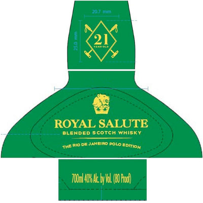 Royal Salute The Rio de Janeiro Polo Edition 21 Year Old - Main Street Liquor