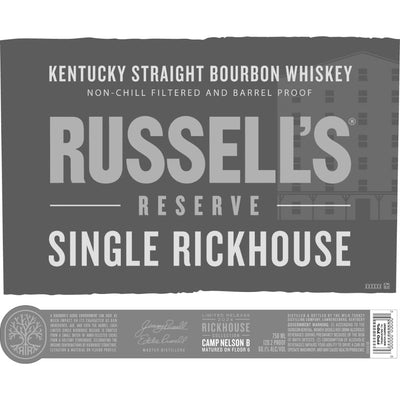 Russell’s Reserve Single Rickhouse 2023 Camp Nelson B - Main Street Liquor
