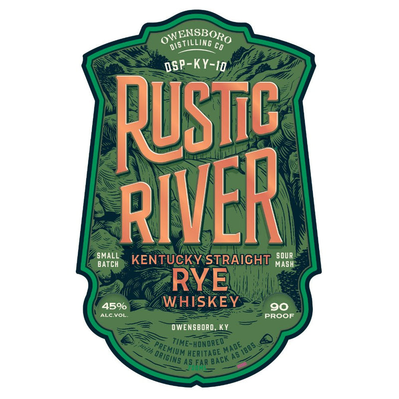 Rustic River Kentucky Straight Rye Whiskey - Main Street Liquor