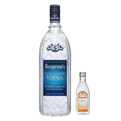 Seagram’s Vodka 1.75L (With 50mL Seagram's Mango Pineapple) - Main Street Liquor