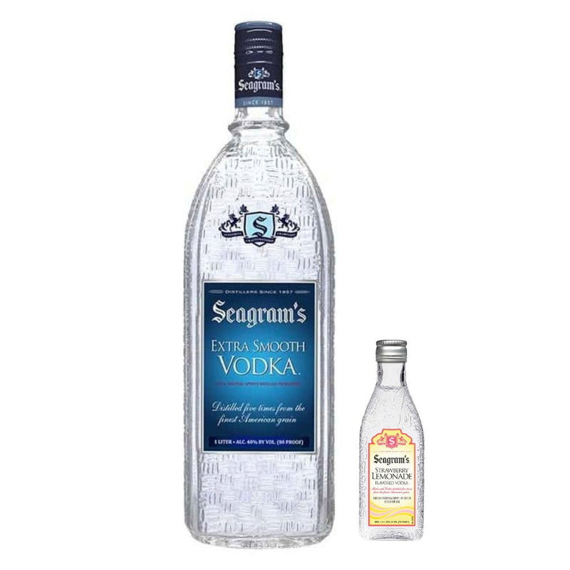 Seagram’s Vodka 1.75L (With 50mL Seagram&