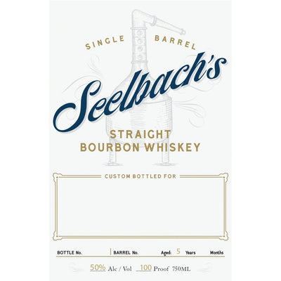 Seelbach’s Single Barrel Straight Bourbon - Main Street Liquor