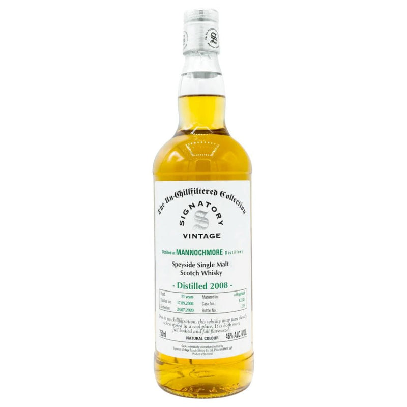 Signatory The Un-Chillfiltered Collection 13 Year Old Mannochmore 2008 - Main Street Liquor
