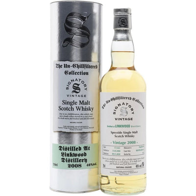 Signatory The Un-Chillfiltered Collection Linkwood 11 Year Old 2008 - Main Street Liquor