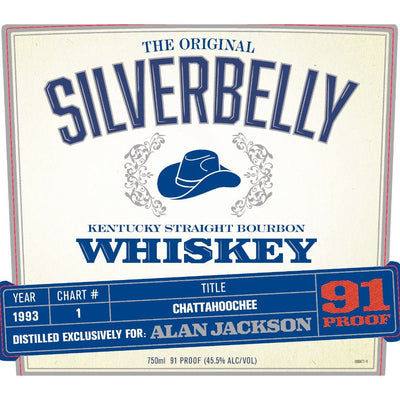 Silverbelly Bourbon By Alan Jackson - Chattahoochee Year 1993 - Main Street Liquor