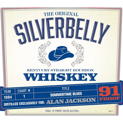 Silverbelly Bourbon By Alan Jackson - Summertime Blues Year 1994 - Main Street Liquor