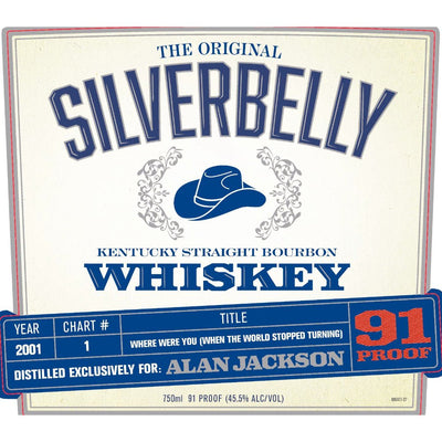 Silverbelly Bourbon By Alan Jackson - Where Were You (When The World Stopped Turning) Year 2002 - Main Street Liquor