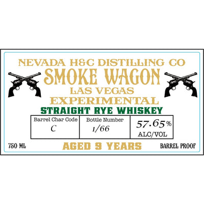 Smoke Wagon 9 Year Old Experimental Straight Rye - Main Street Liquor
