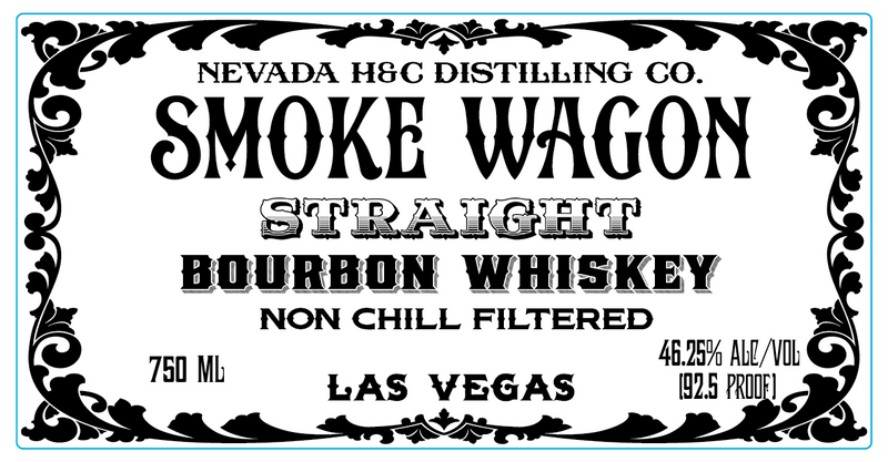 Smoke Wagon Straight Bourbon Whiskey Non - Chill Filtered - Main Street Liquor