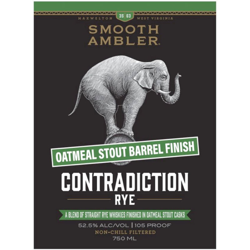 Smooth Ambler Contradiction Rye Oatmeal Stout Barrel Finish - Main Street Liquor