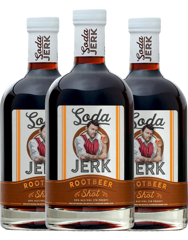 Soda Jerk Root Beer Shot 3-Pack Bundle Soda Jerk