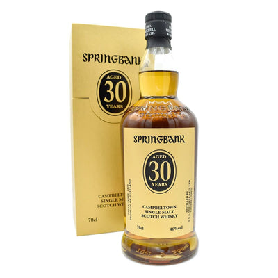 Springbank 30 Year Old Single Malt Scotch - Main Street Liquor