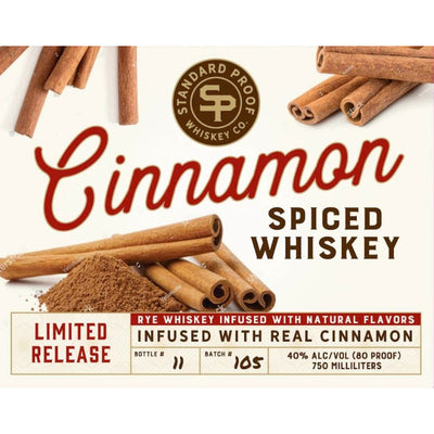 Standard Proof Cinnamon Spiced Whiskey - Main Street Liquor
