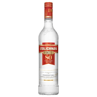 Stolichnaya 80th Anniversary Edition Vodka 1L - Main Street Liquor