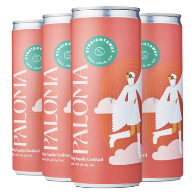 Straightaway Cocktails Paloma 4PK - Main Street Liquor