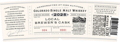 Stranahan’s Diamond Peak 2025 Batch 4 - Main Street Liquor